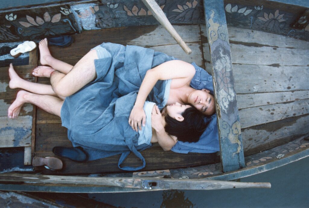 two people lying in a boat after having sex Image credit to South China Morning Post https://www.scmp.com/magazines/post-magazine/arts-music/article/2120142/flashback-spring-summer-fall-winter-and-spring